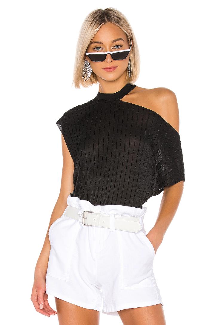 Axel Velvet Striped Top