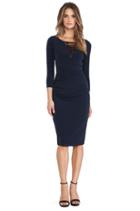 Orla Stretch Jersey With Lace Dress