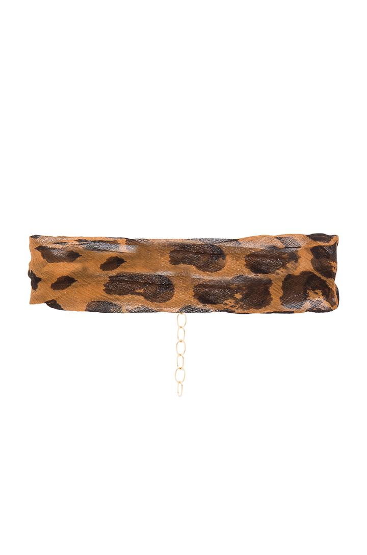 Deff Leopard Choker