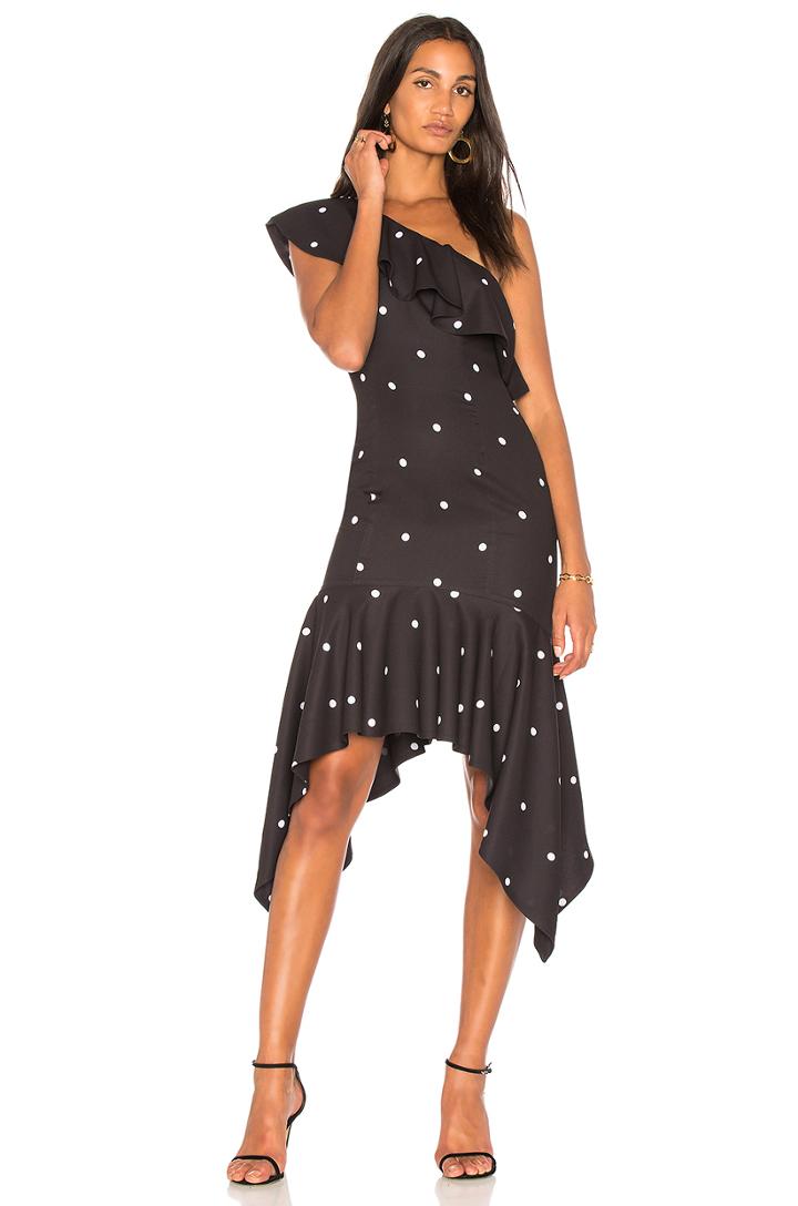 X Revolve One Shoulder Dress