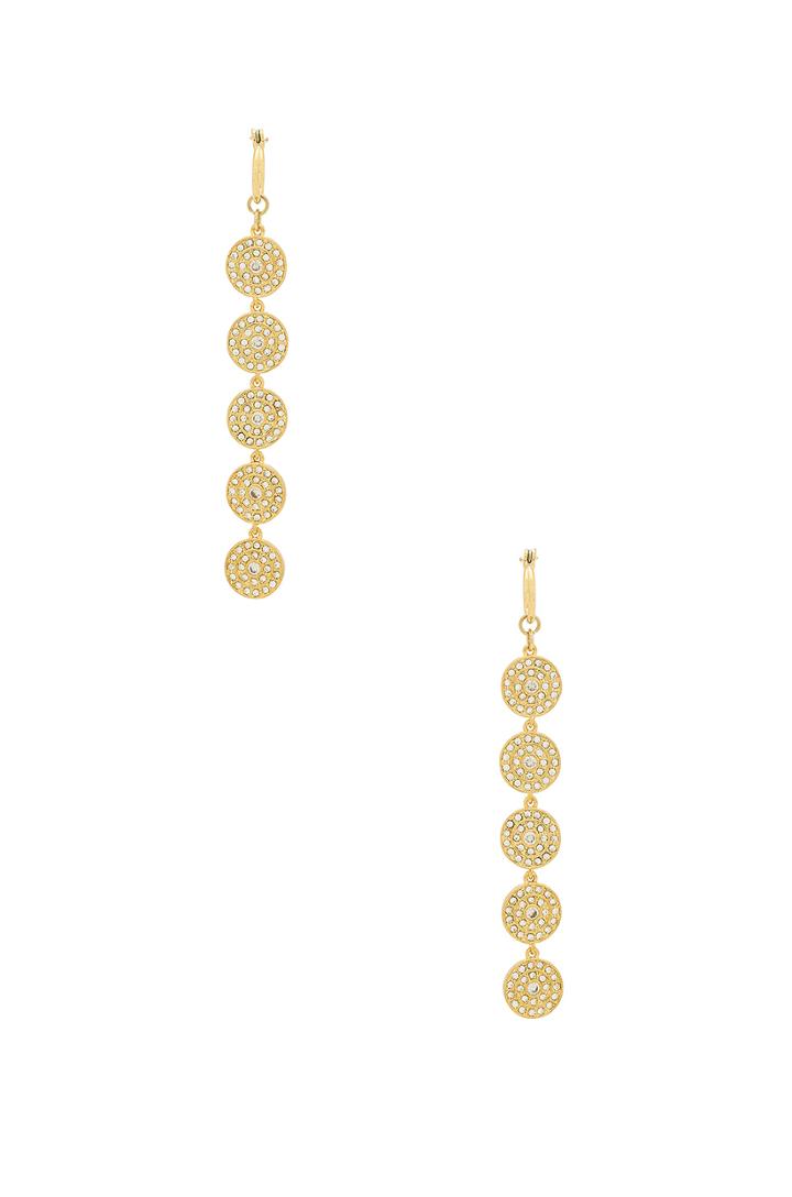 The Cosmic Coin Drop Earrings