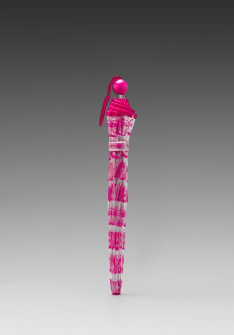 Marc By Marc Jacobs Dynamite Logo Umbrella In Pink