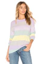 Rainbow Stripe Boyfriend Sweater