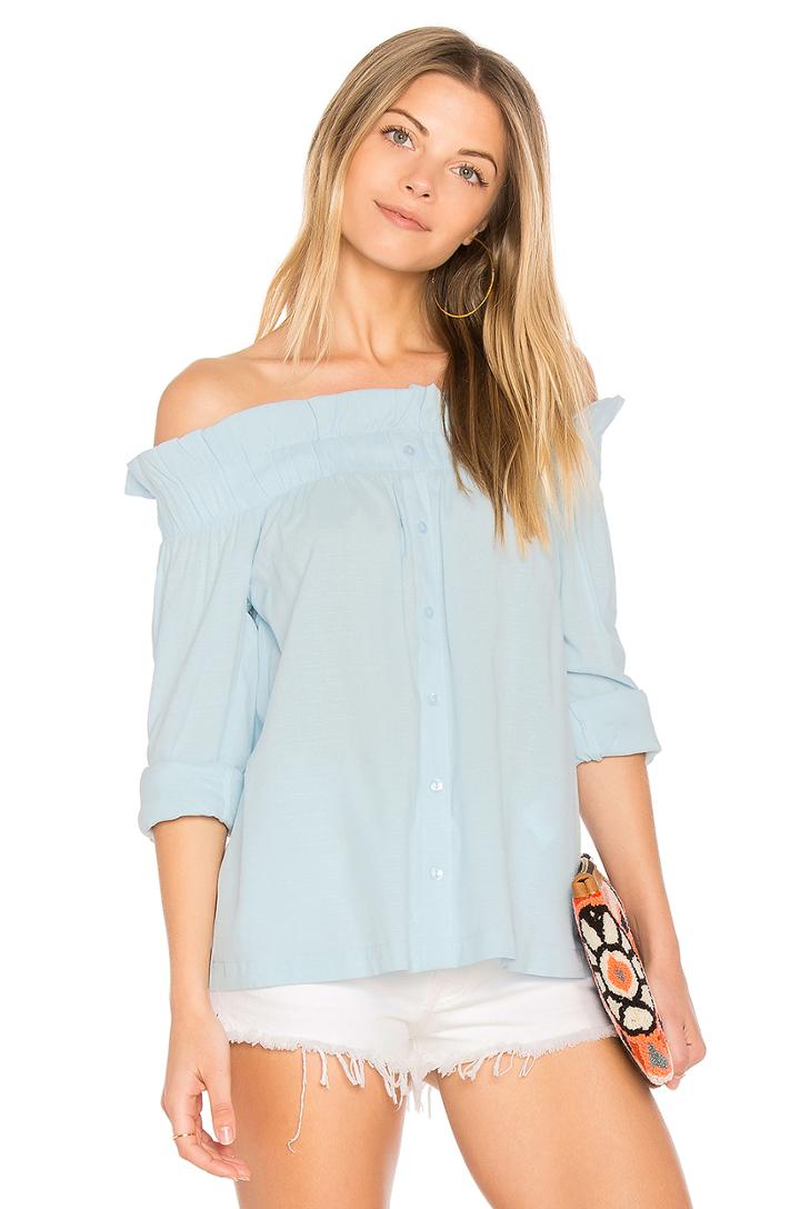 Business Class Off Shoulder Top