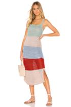Lucy Knitted Wide Stripe Midi Dress
