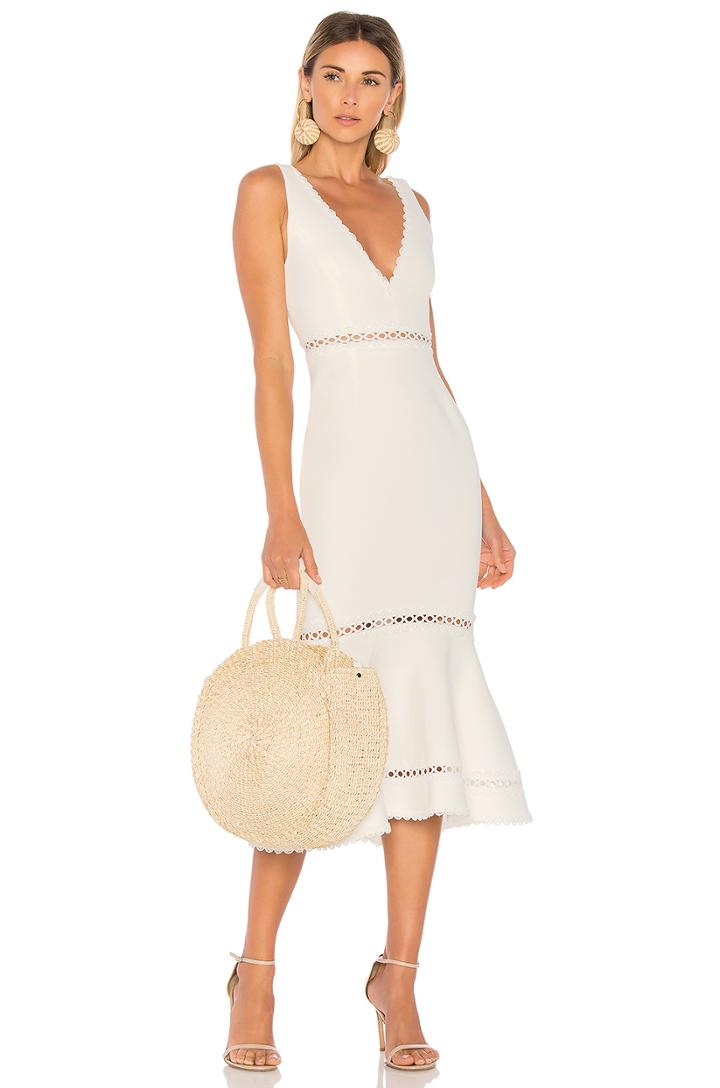 Bandage Plunge Dress