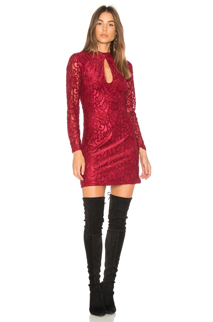 Just A Thought High Neck Dress