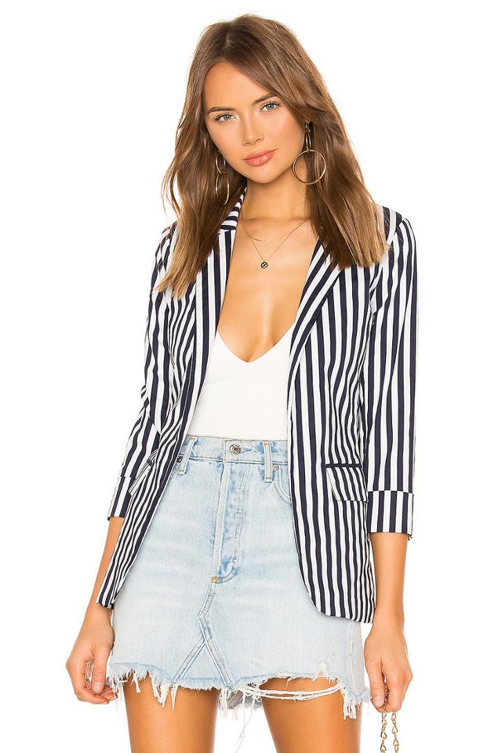 Natalie Striped Blazer