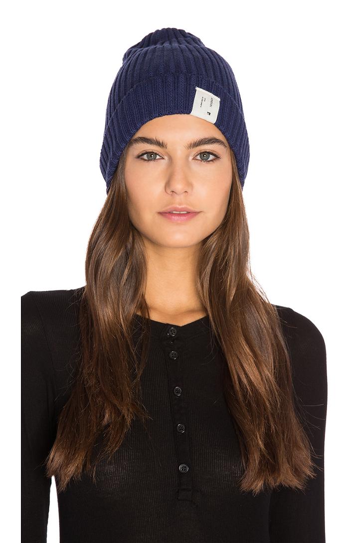 Rib Knitted Beanie