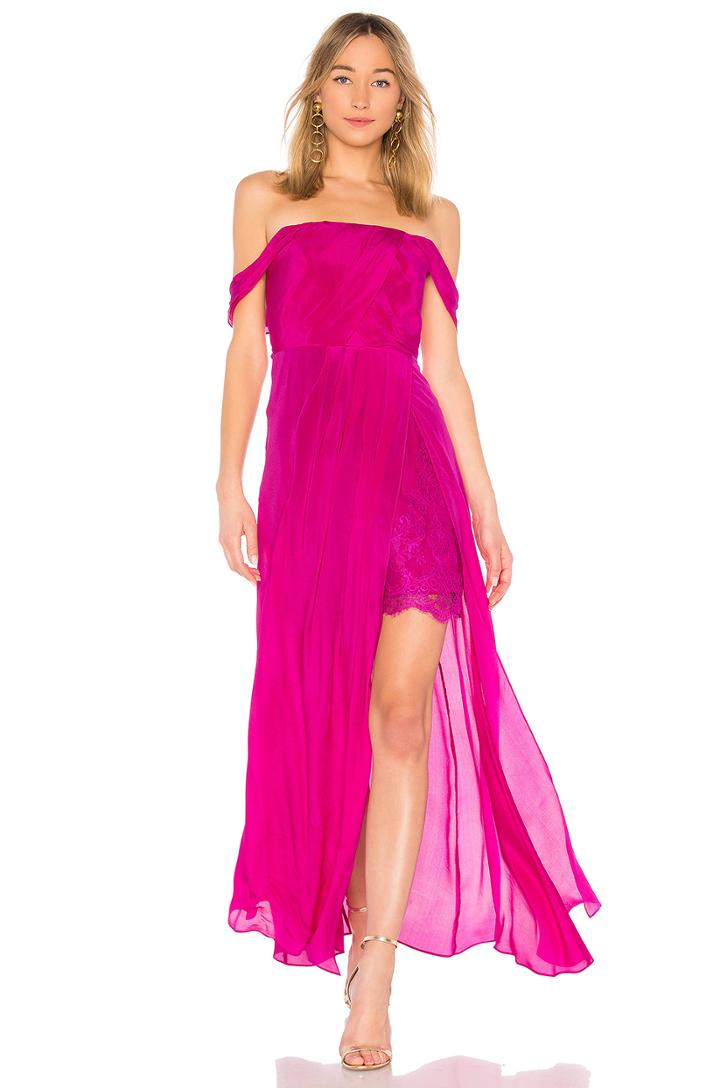 Arabella Off The Shoulder Maxi Dress