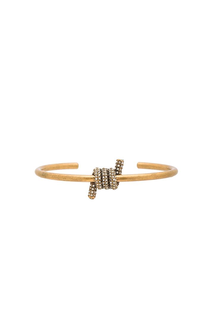 Pave Twisted Cuff