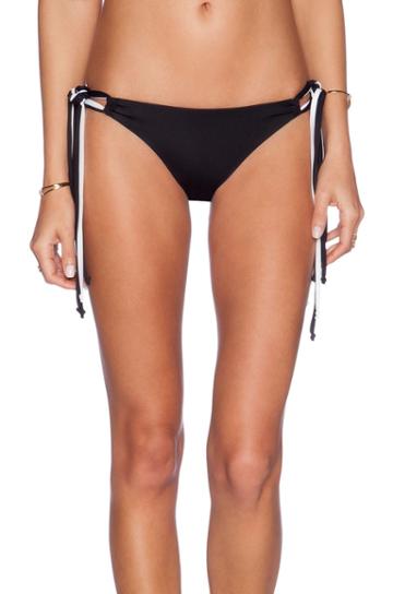 Chevron Macrame Bikini Bottom