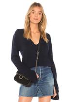 Button Sleeve Pullover Sweater