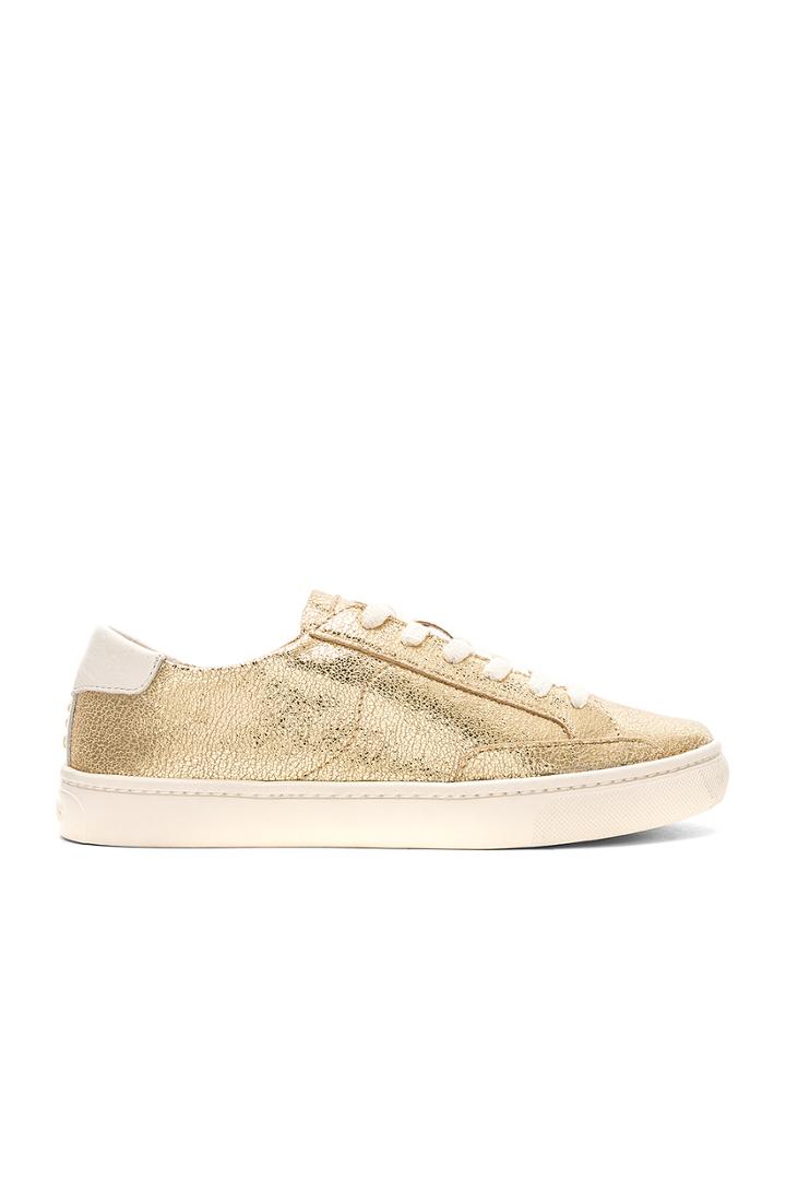 Metallic Lace Up Sneaker