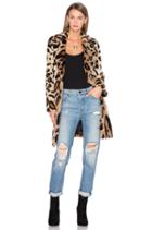 X Revolve Genn Faux Fur Coat