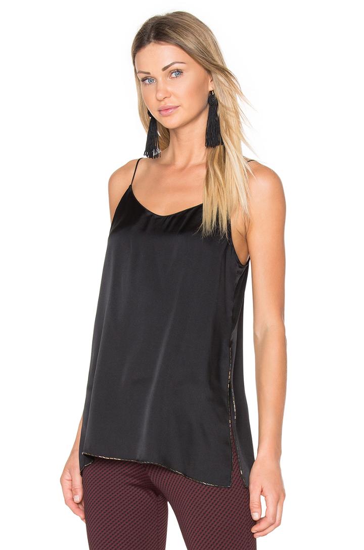 Odete Satin Tank