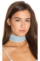 Denim Choker
