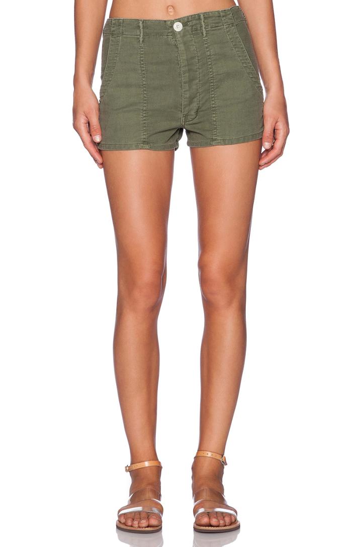The High Waist Army Short