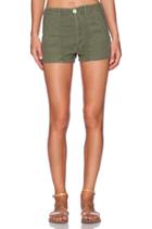 The High Waist Army Short