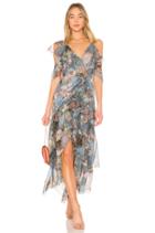 Arielle Floral Wrap Maxi Dress