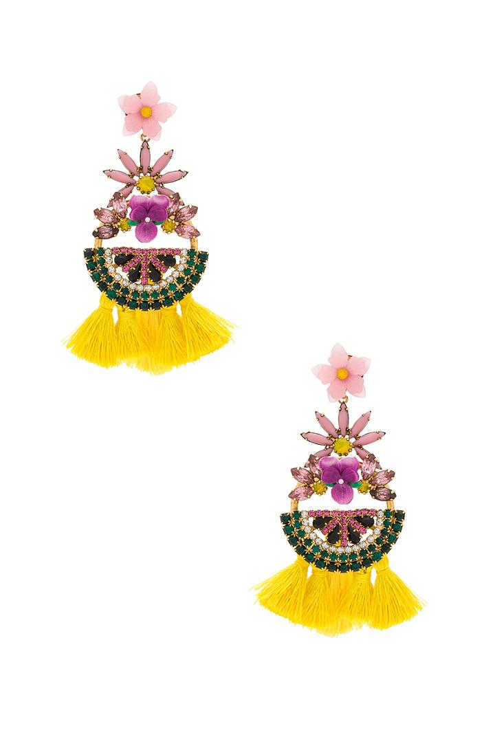 Petite Watermelon Statement Earrings
