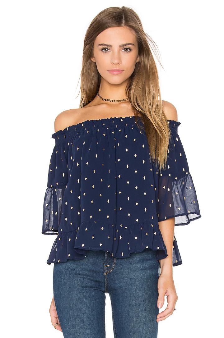Celestial Keyhole Top