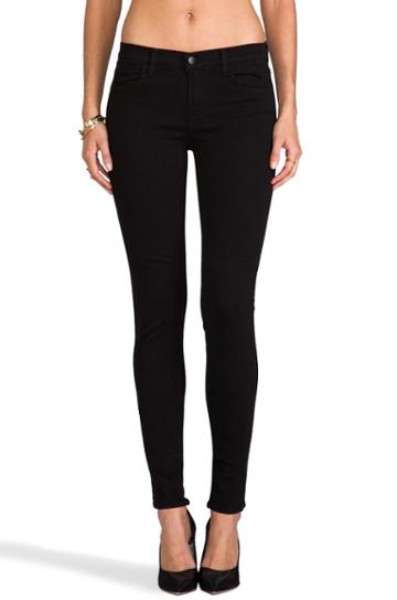 J Brand Midrise Super Skinny In Hewson