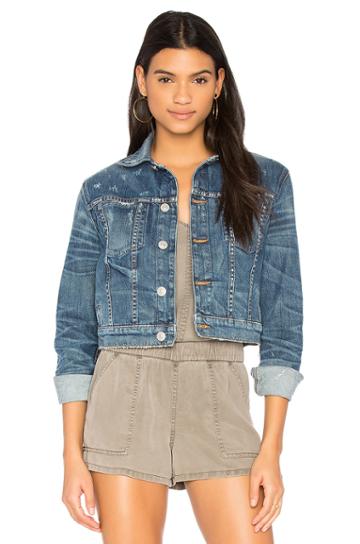 Garrison Cropped Denim Jacket