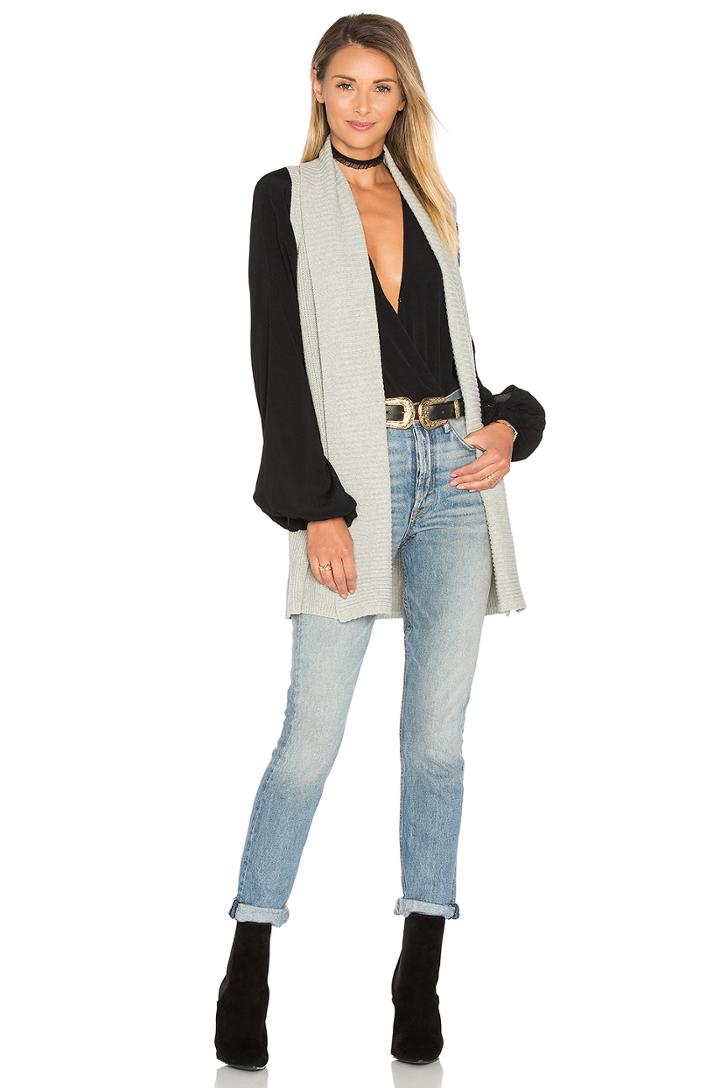 Cotton Shaker Sleeveless Cardigan