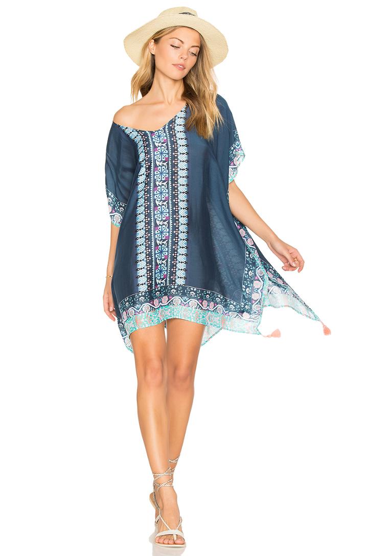 Border Print Kaftan