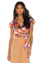 Zabel Wrap Top