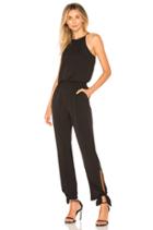 High Neck Tapered Jumpsuit