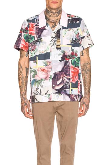 Torn Camp Collar Shirt