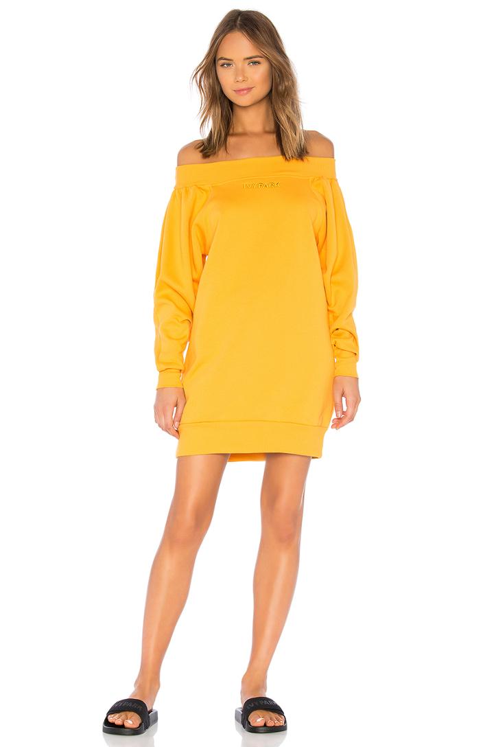 Blouson Bardot Sweat Dress