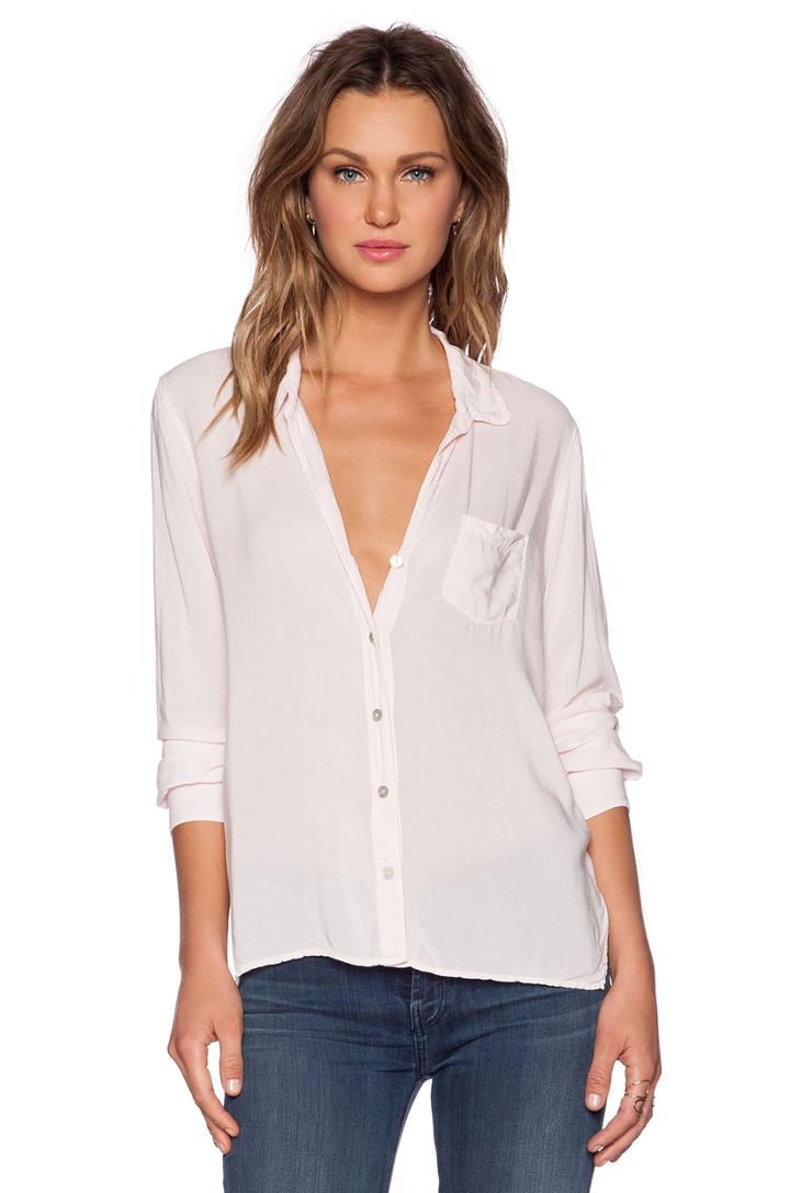 Rayon Challis Faye Button Up