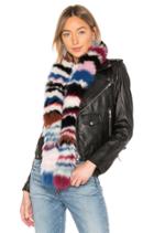 Chunky Monkey Fox Fur Scarf