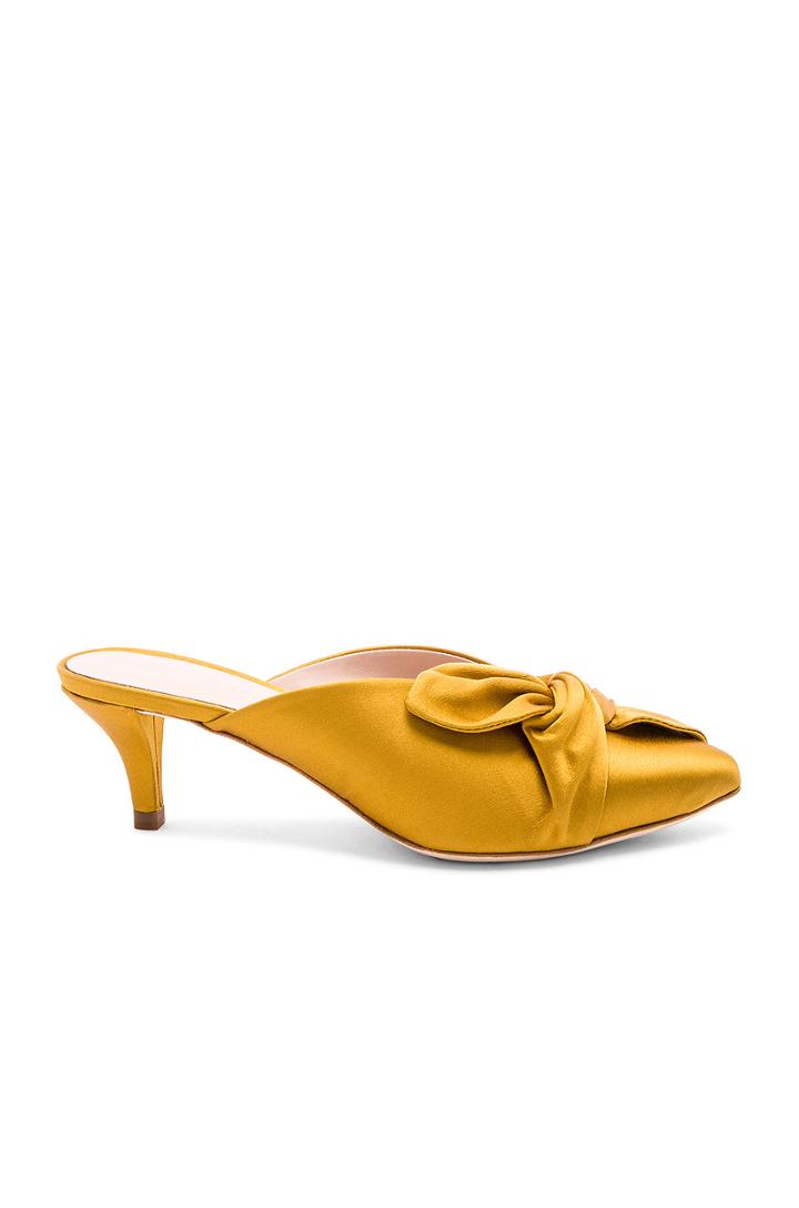 Jade Kitten Heel Mule