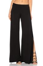 Troy Wide Leg Pant With Slit