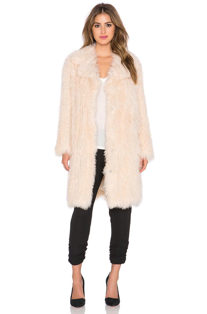 Hart Tibetan Lamb Fur Coat