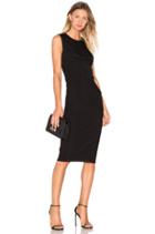 Matte Jersey Drape Dress