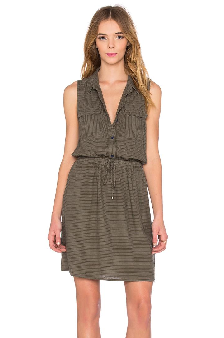 Marina Pinstripe Dress