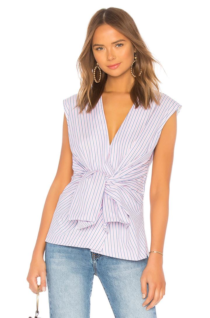 Waist Tie Jacket Top