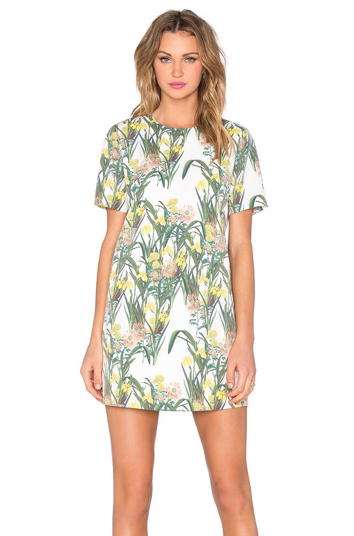 Floral Print Shift Dress