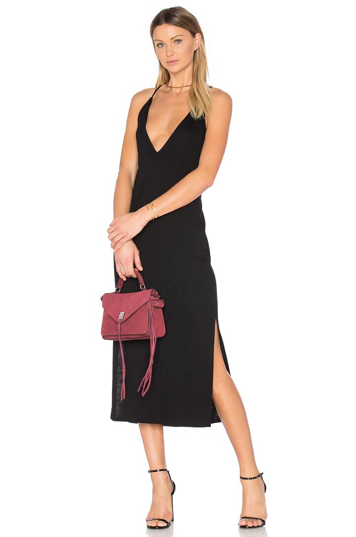 Slit Cami Midi Dress