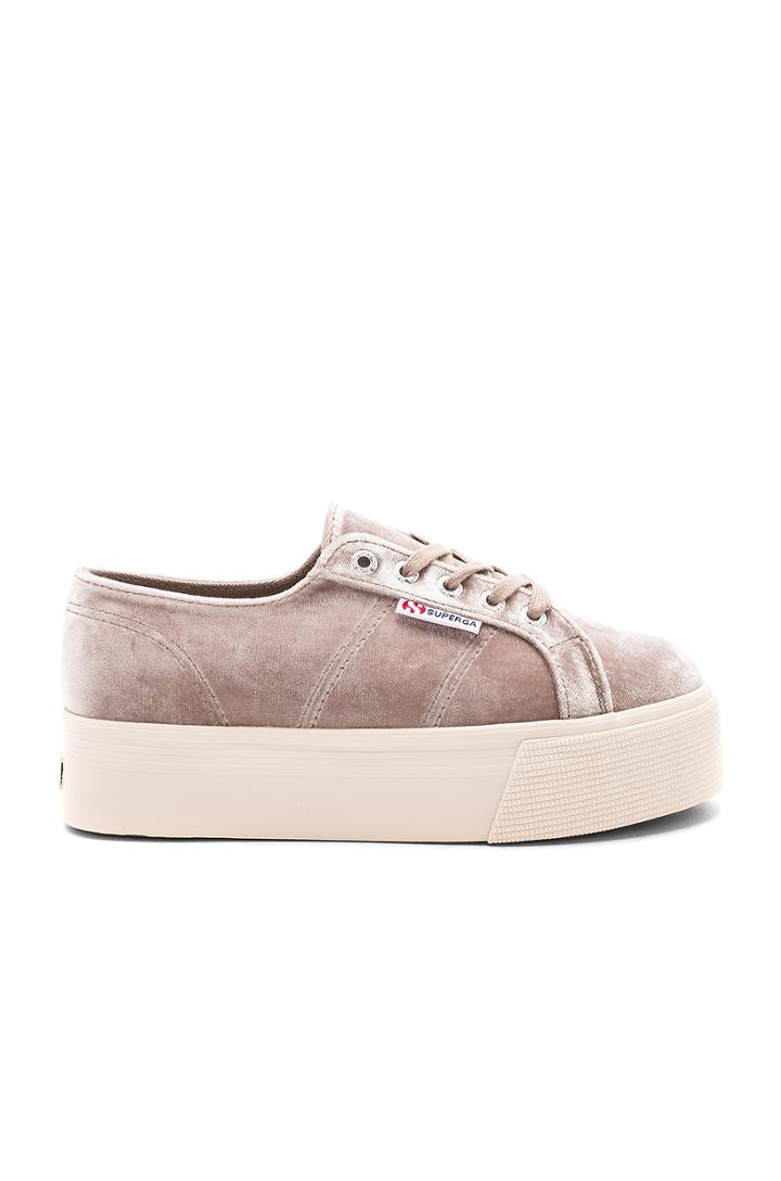 2790 Velvet Platform Sneaker