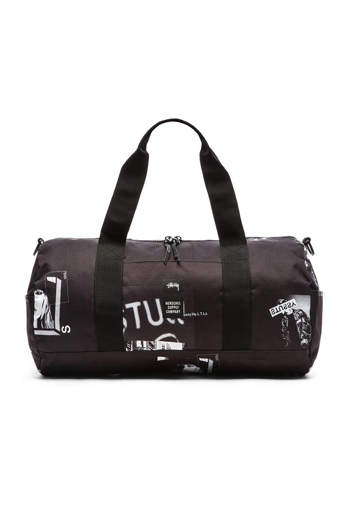 X Herschel Placement Print Duffle