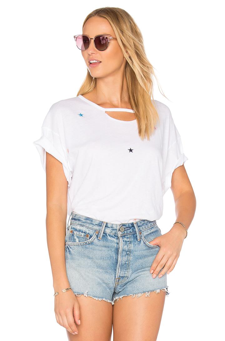 Starlet Embroidery Tee