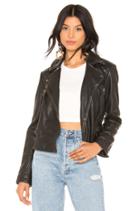 Cargo Leather Biker Jacket