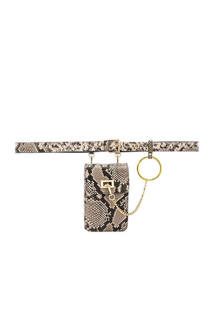 Ari Python Belt Bag