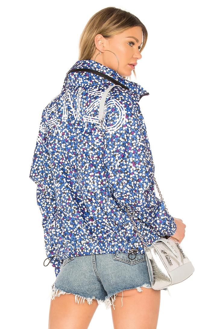 Printed Windbreaker
